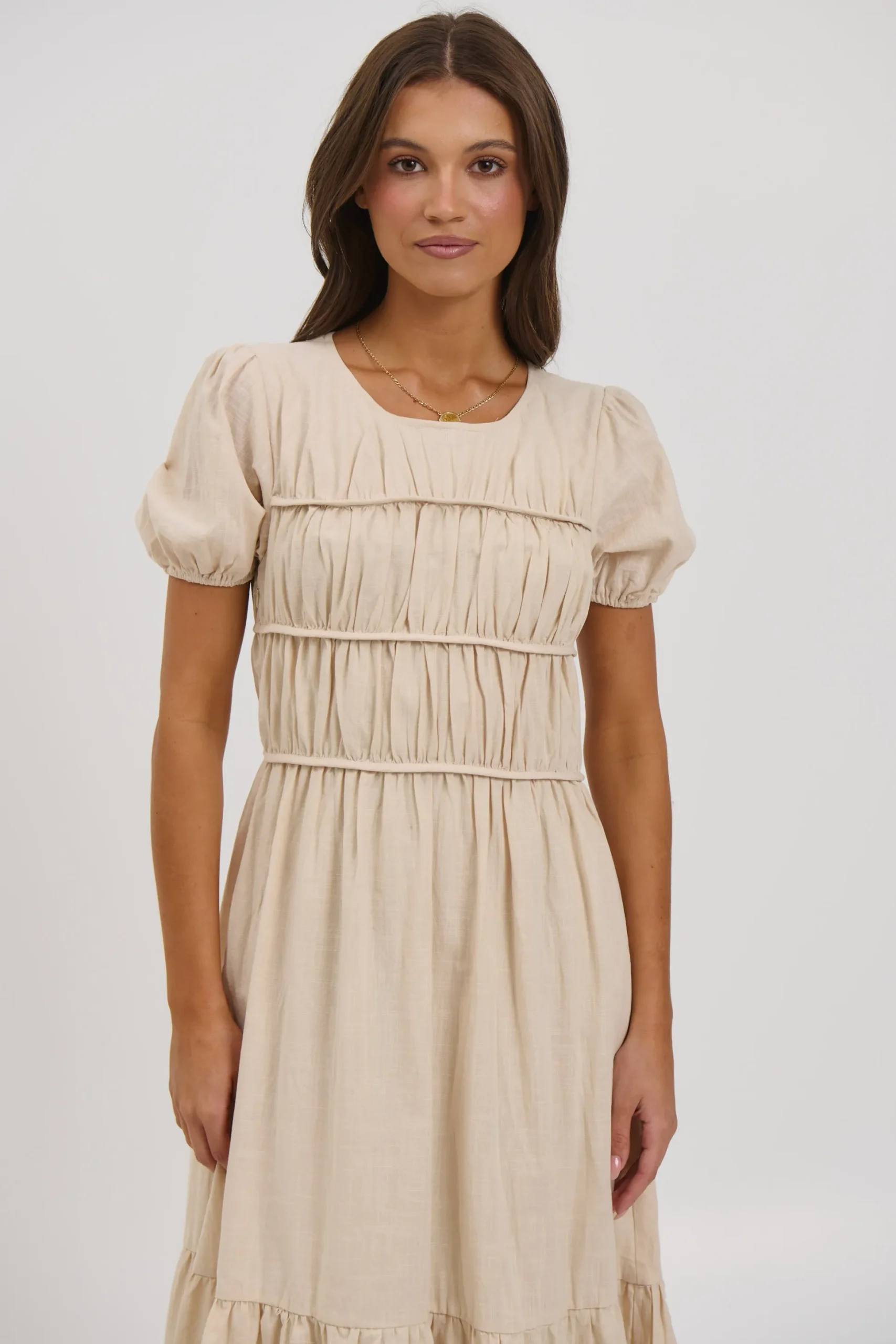 Gianna Maxi Dress Oat