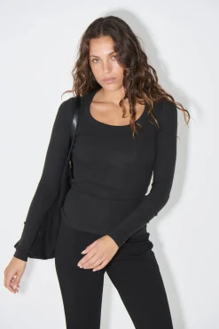 Giselle Long Sleeve Black