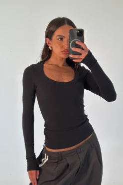 Giselle Long Sleeve Black