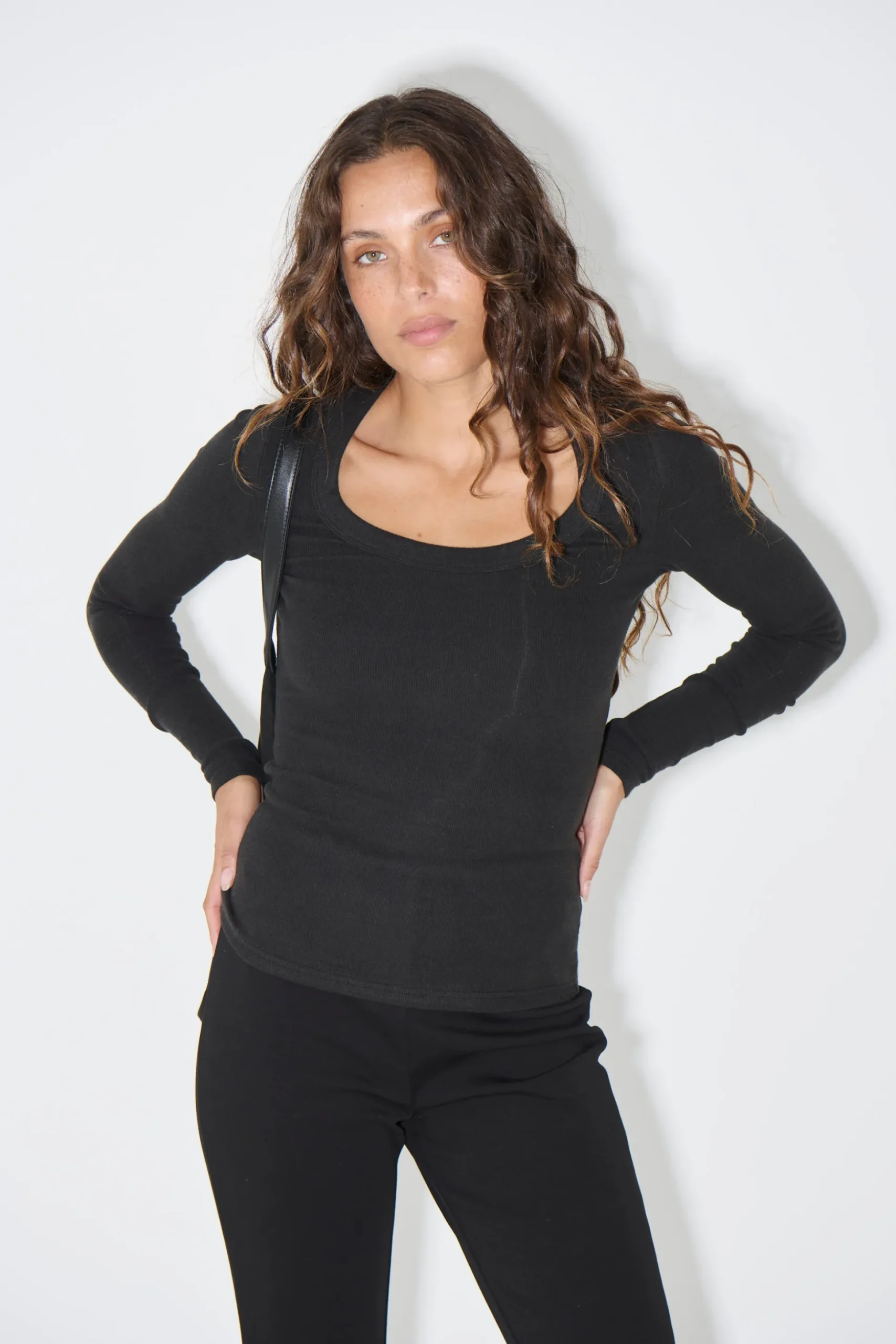 Giselle Long Sleeve Black