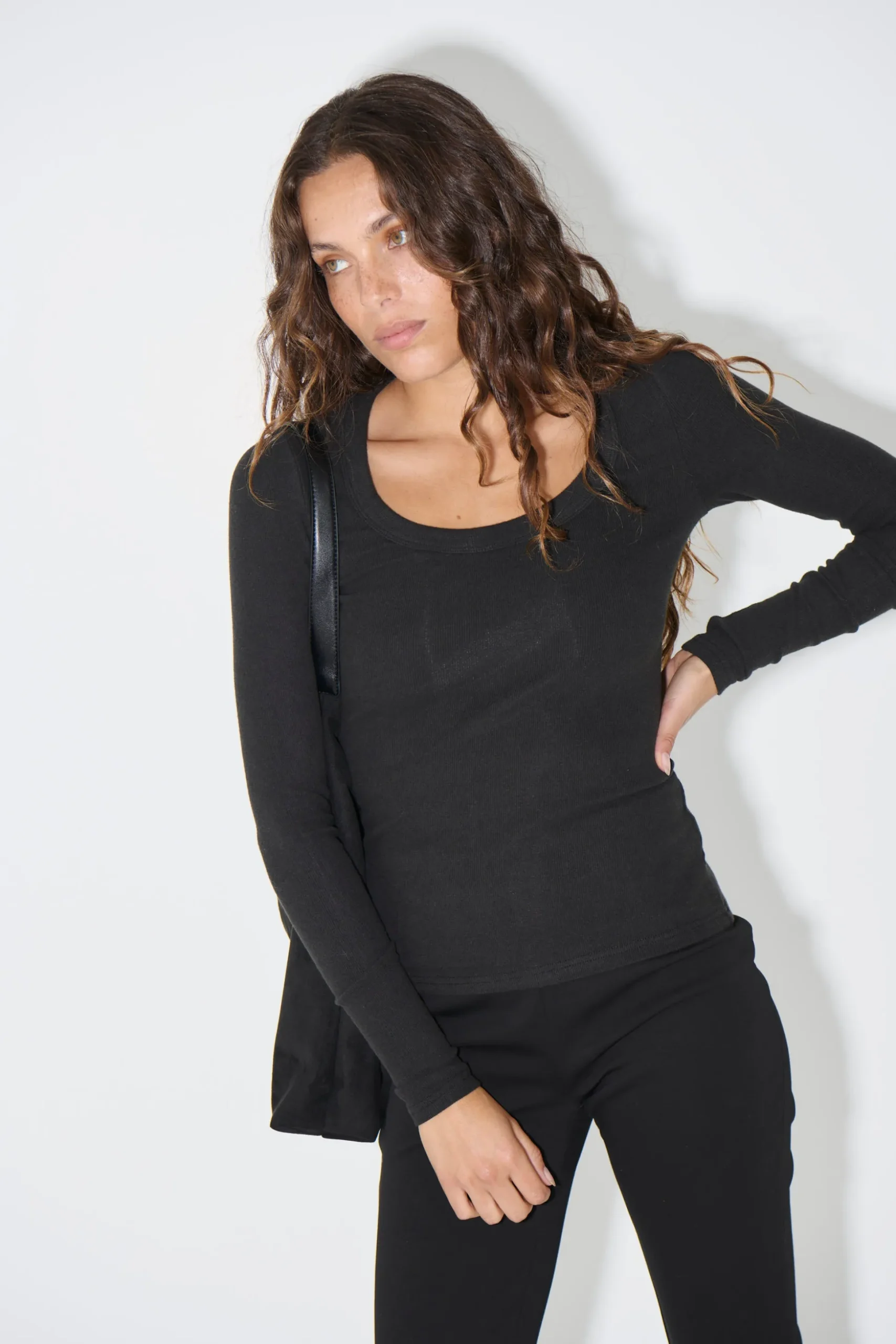 Giselle Long Sleeve Black