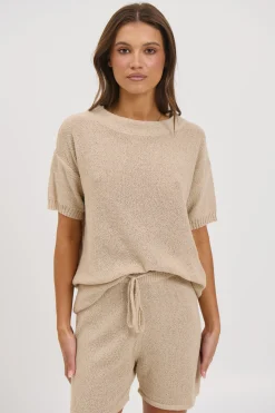 Golda Knit Set Sand