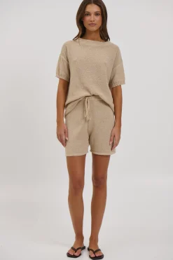 Golda Knit Set Sand
