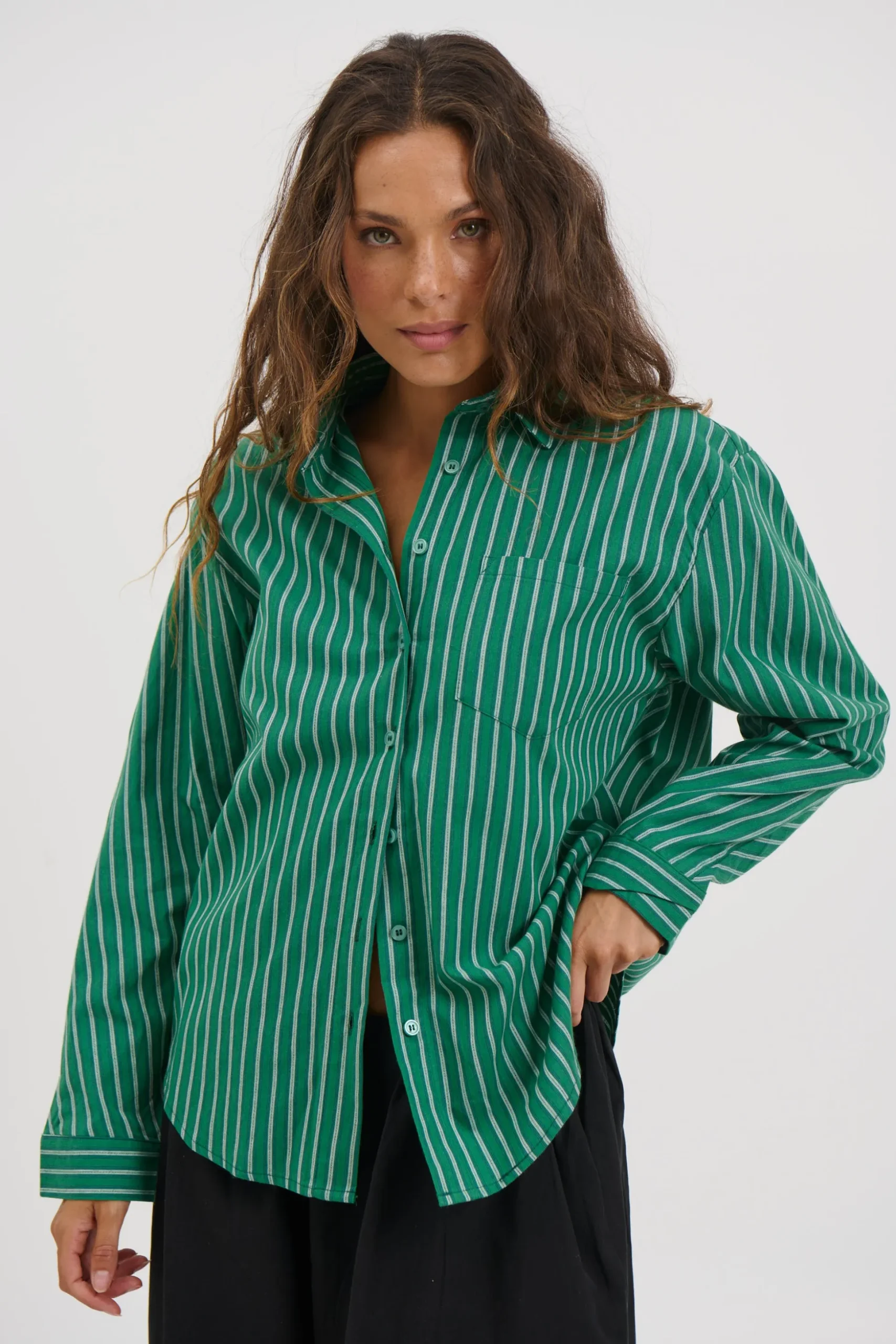 Hallie Shirt Green