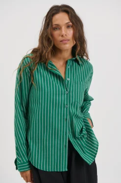 Hallie Shirt Green