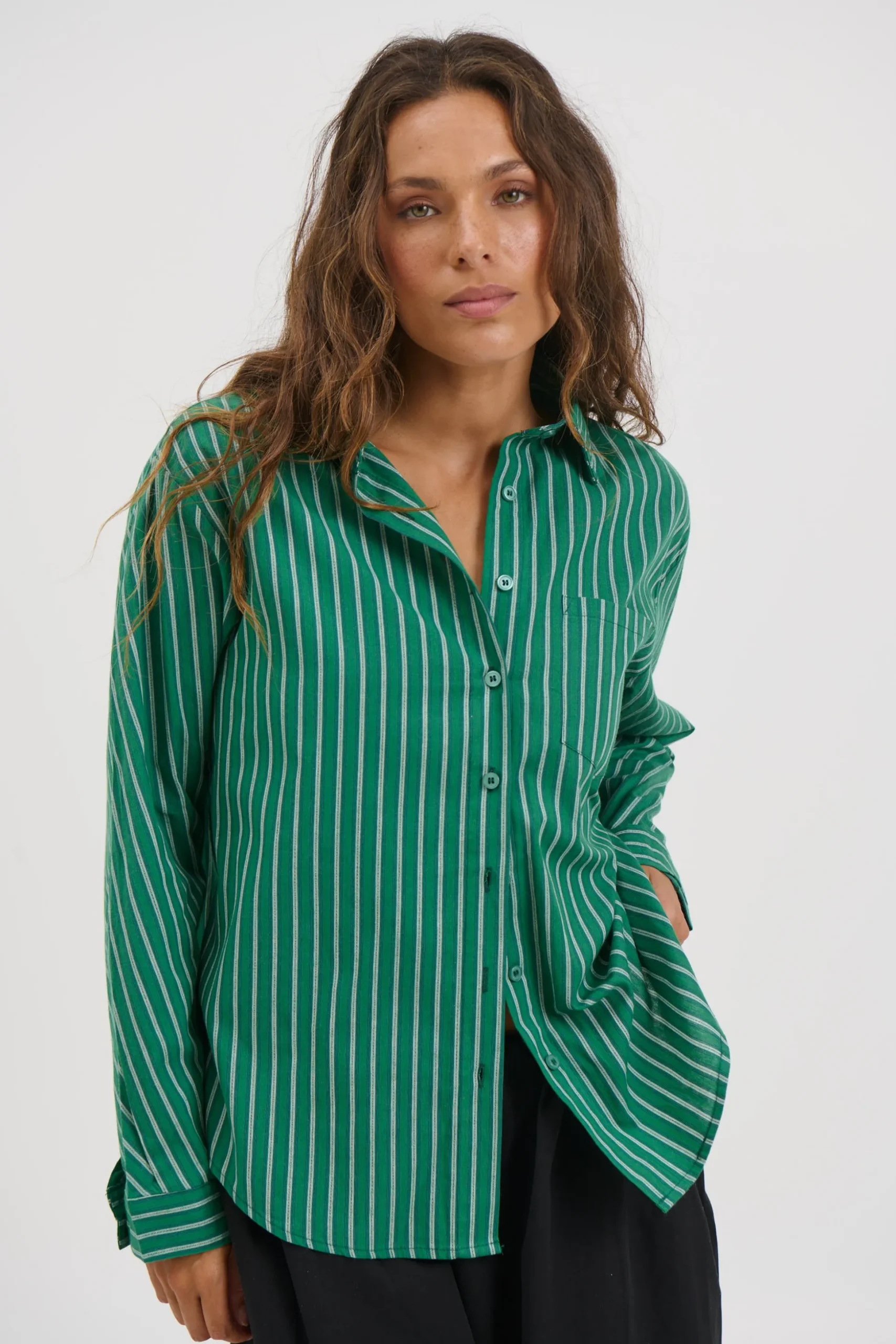 Hallie Shirt Green