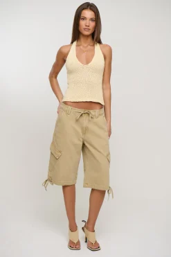 Halo Halter Top Butter