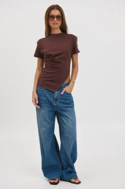 Hilary Top Dark Cacao