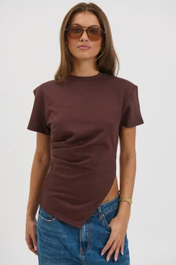 Hilary Top Dark Cacao