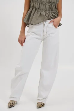 Horseshoe Denim White