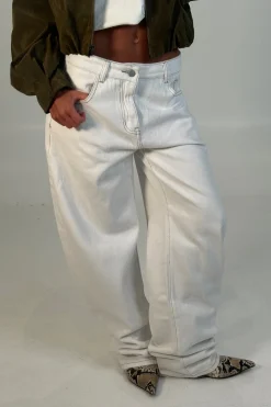 Horseshoe Denim White