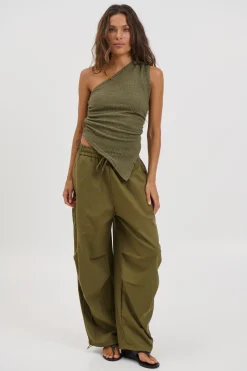 Hudson Top Olive