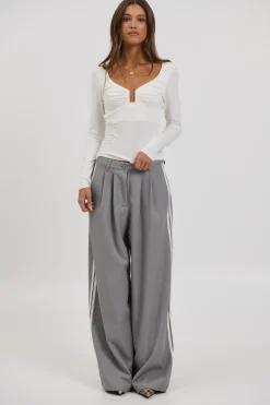 Ida Long Sleeve White