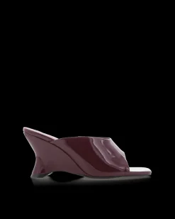 Iselle Heel Dark Cherry Patent