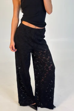 Jacinta Lace Pant Black
