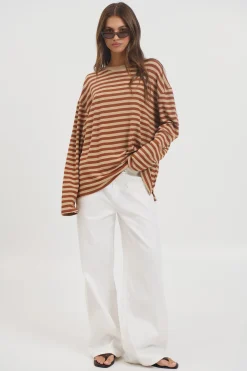 Jaida Long Sleeve Latte