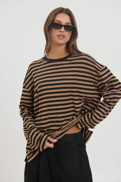 Jaida Long Sleeve Mocha
