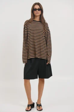 Jaida Long Sleeve Mocha