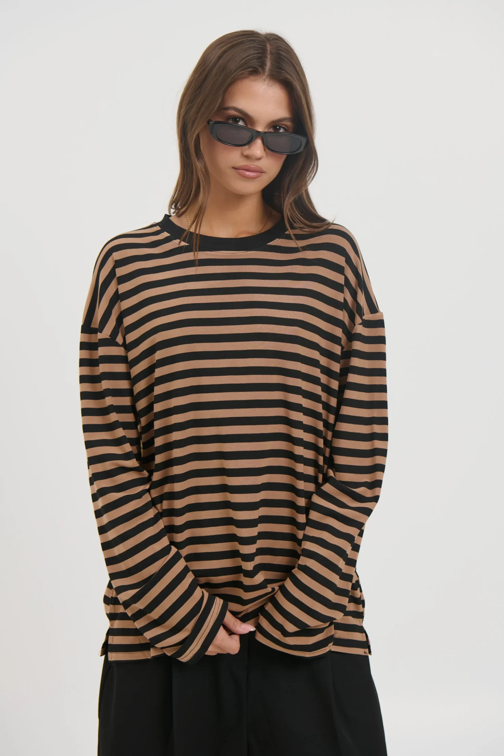 Jaida Long Sleeve Mocha