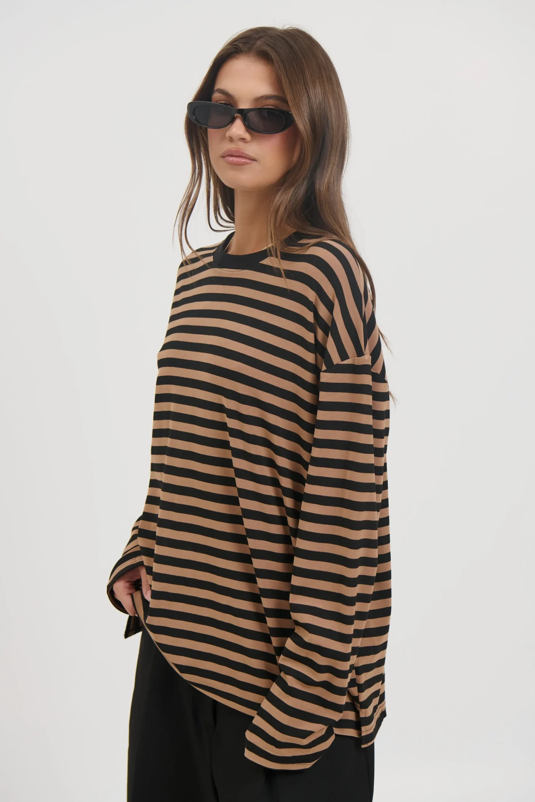 Jaida Long Sleeve Mocha