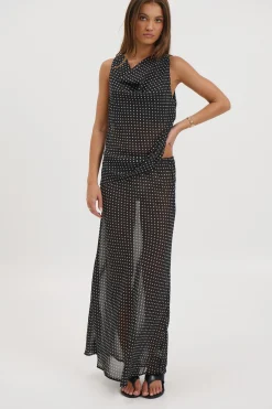 Jemma Sheer Skirt Black