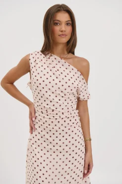 Jerri Maxi Dress Beige