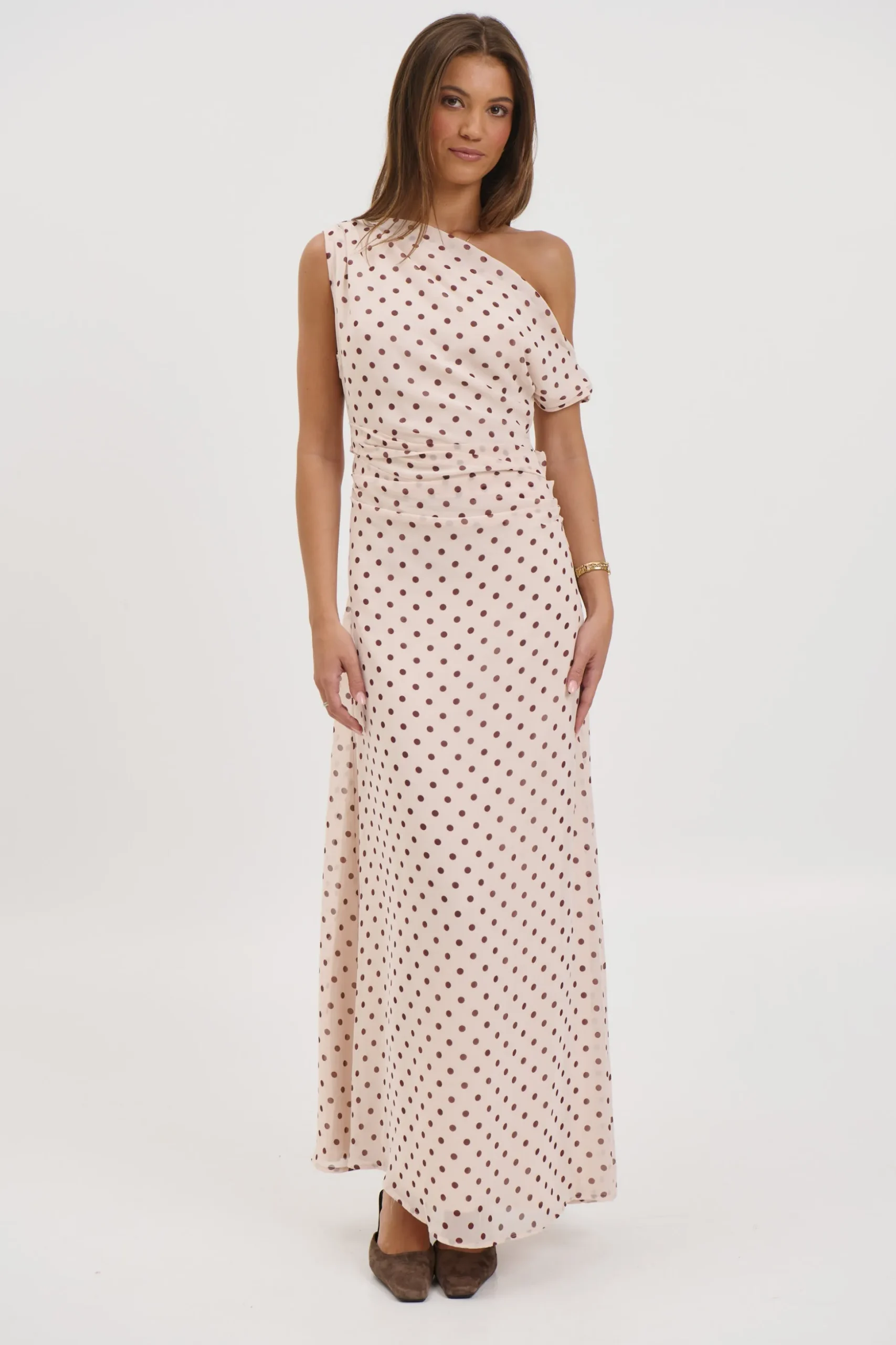 Jerri Maxi Dress Beige