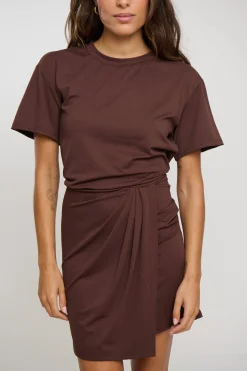 Jodie Mini Dress Chocolate