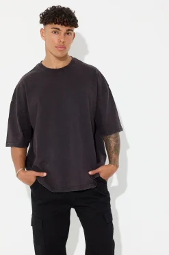 Jordan Crop Tee Acid Black