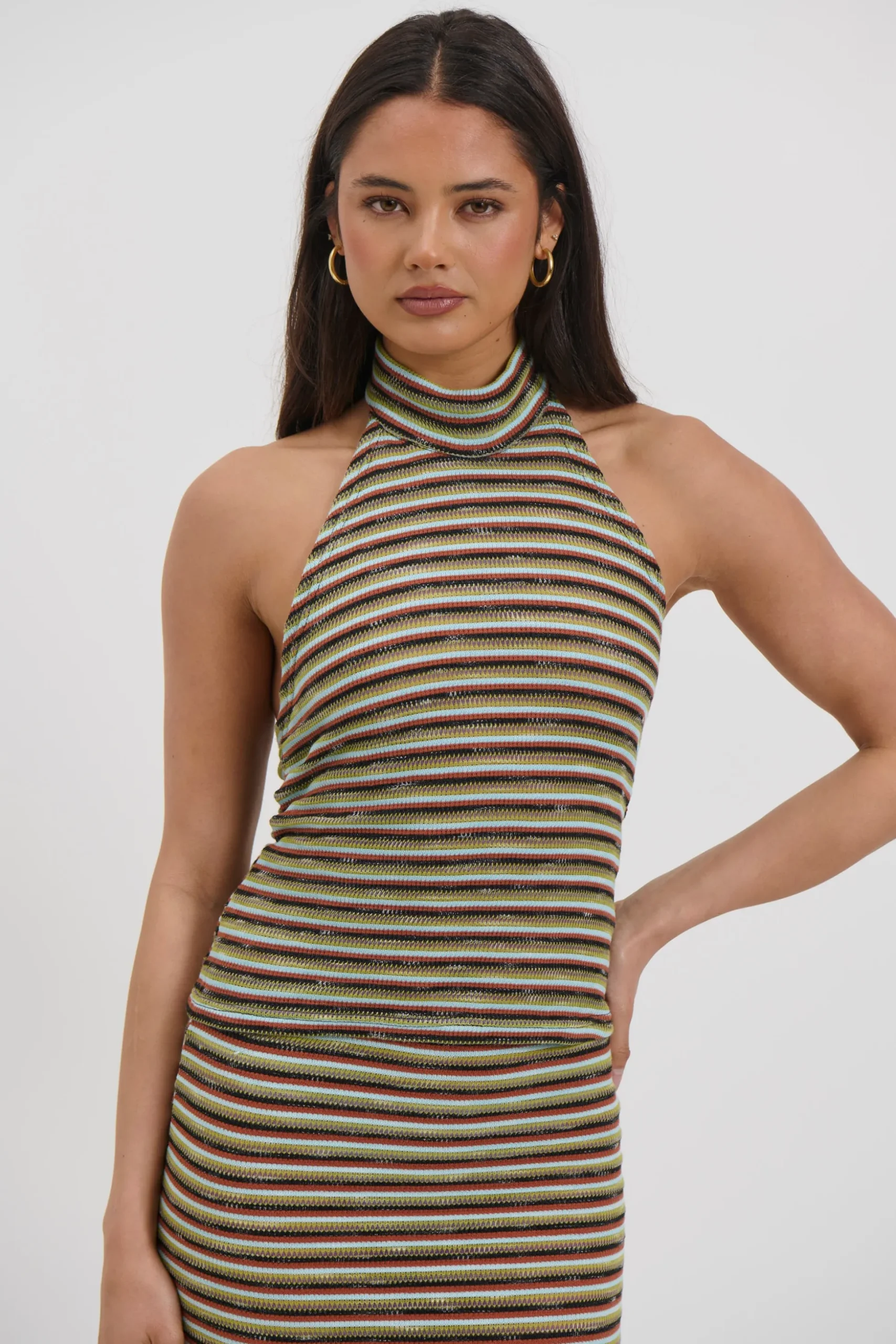 Jordy Top Blue Stripe