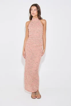 Jordy Top Orange Stripe