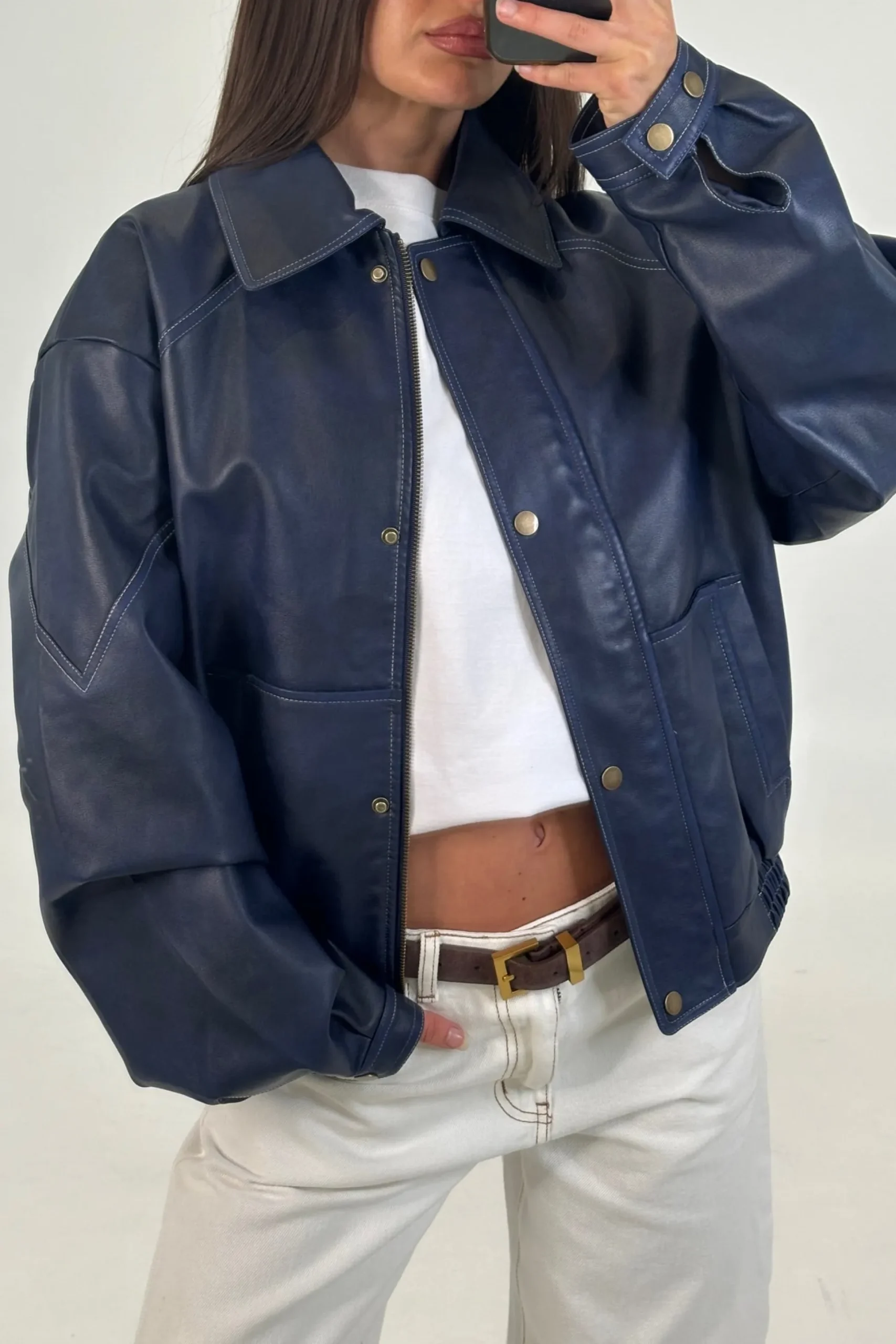 Jorja Bomber Jacket Midnight