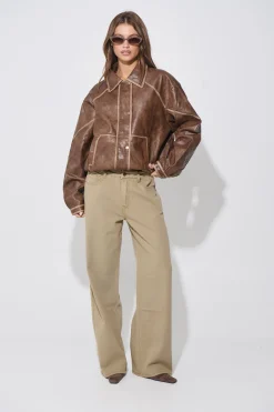 Jorja Bomber Jacket Mocha