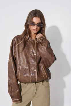 Jorja Bomber Jacket Mocha