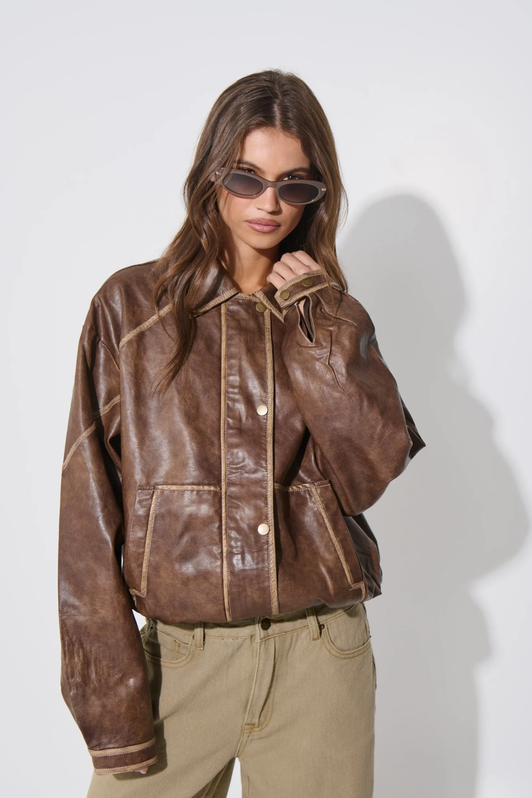 Jorja Bomber Jacket Mocha