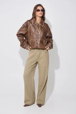 Jorja Bomber Jacket Mocha