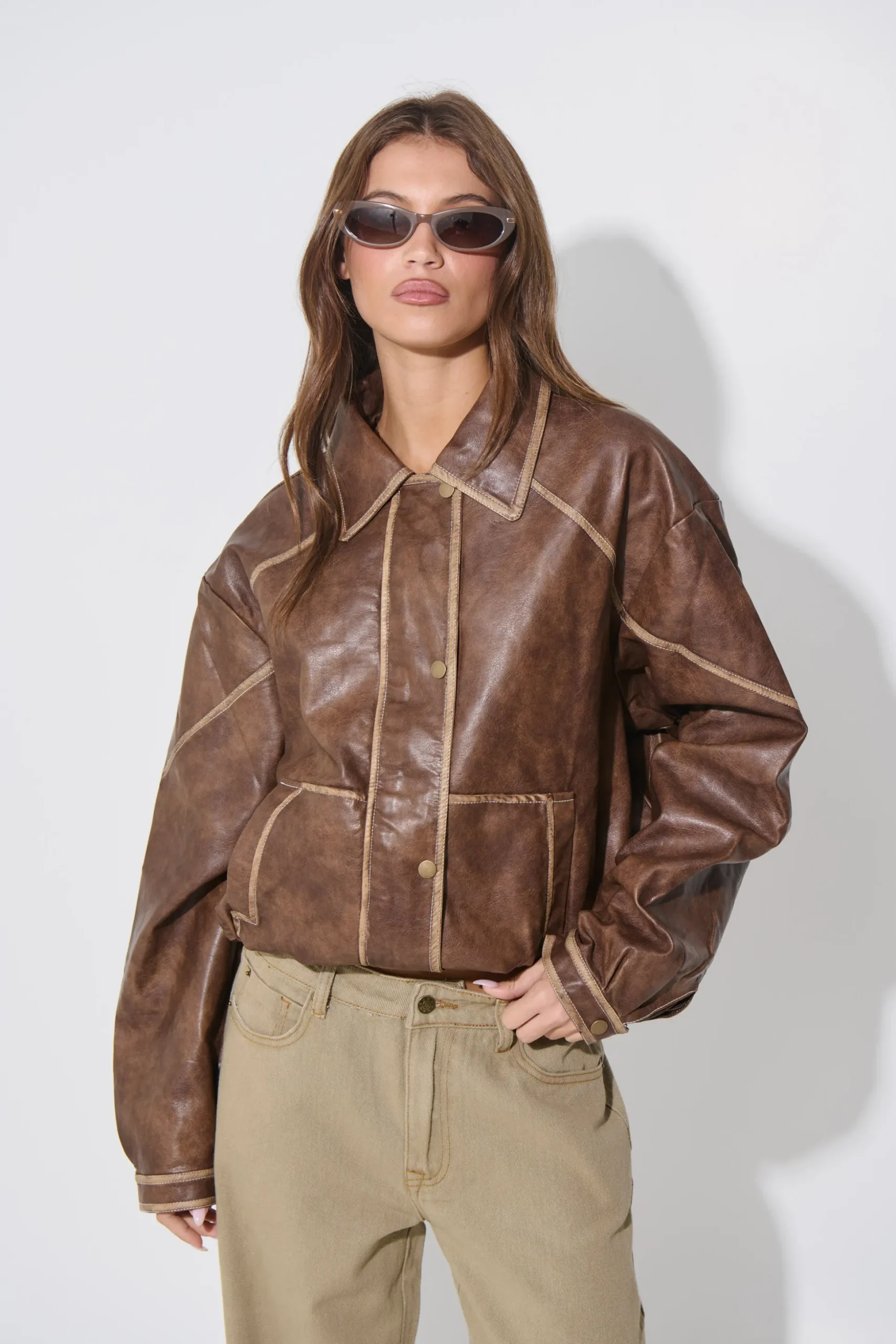 Jorja Bomber Jacket Mocha