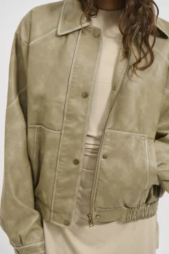 Jorja Bomber Jacket Natural