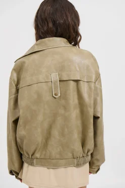 Jorja Bomber Jacket Natural