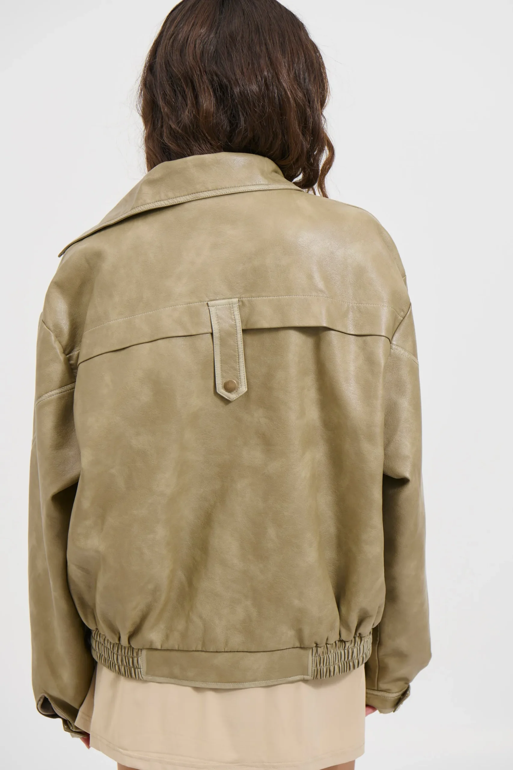 Jorja Bomber Jacket Natural