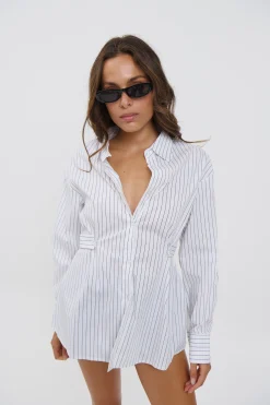 June Oversized Shirt White
