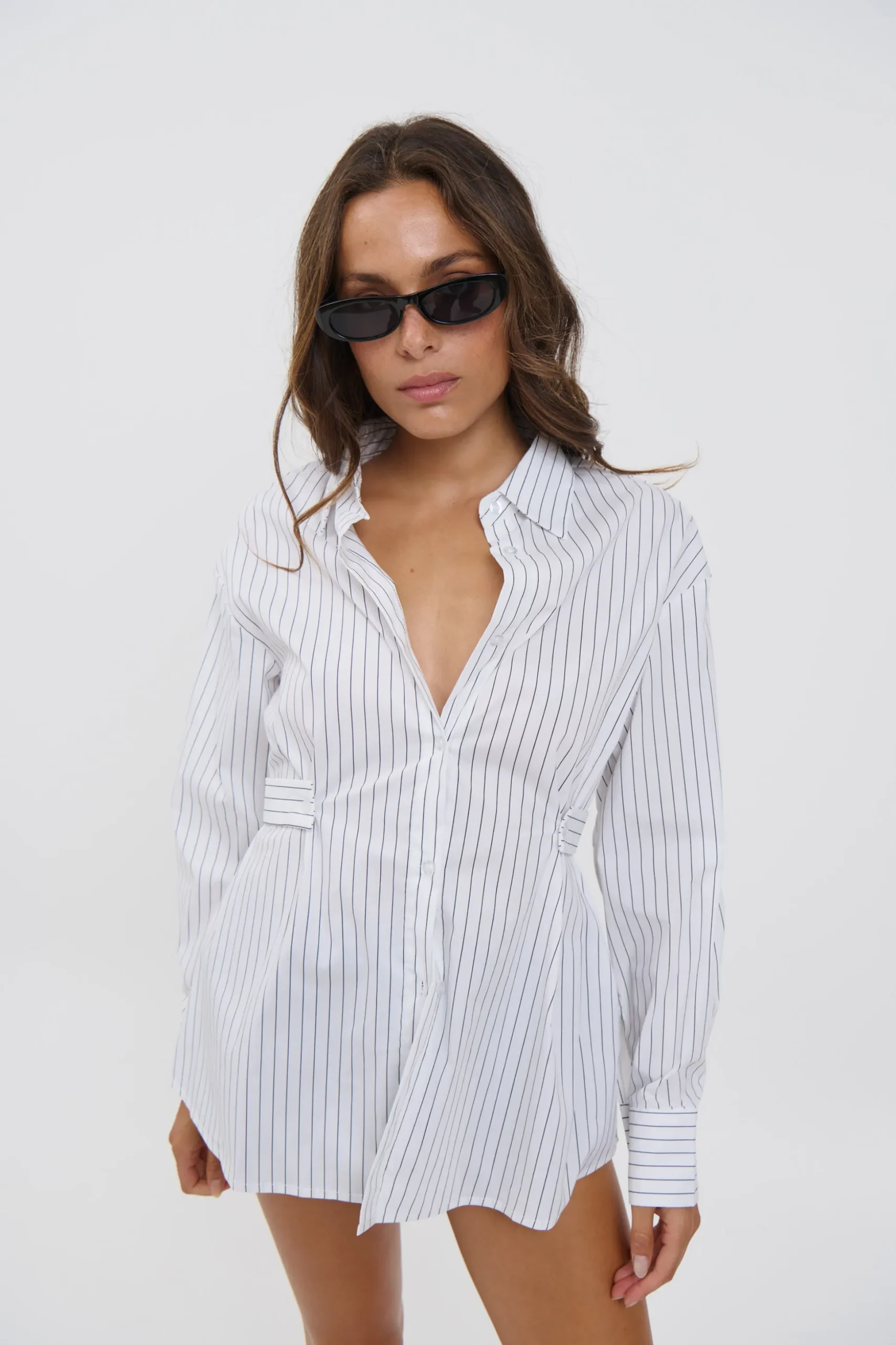June Oversized Shirt White