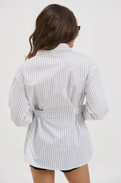 June Oversized Shirt White