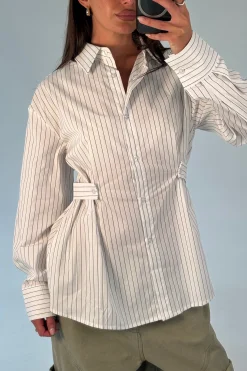 June Oversized Shirt White