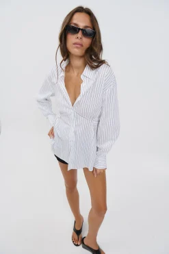 June Oversized Shirt White