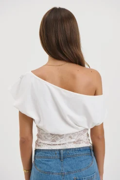Kate Lace Top White