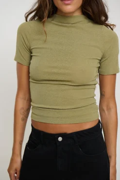Katya Short Sleeve Olive