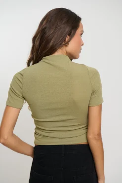 Katya Short Sleeve Olive