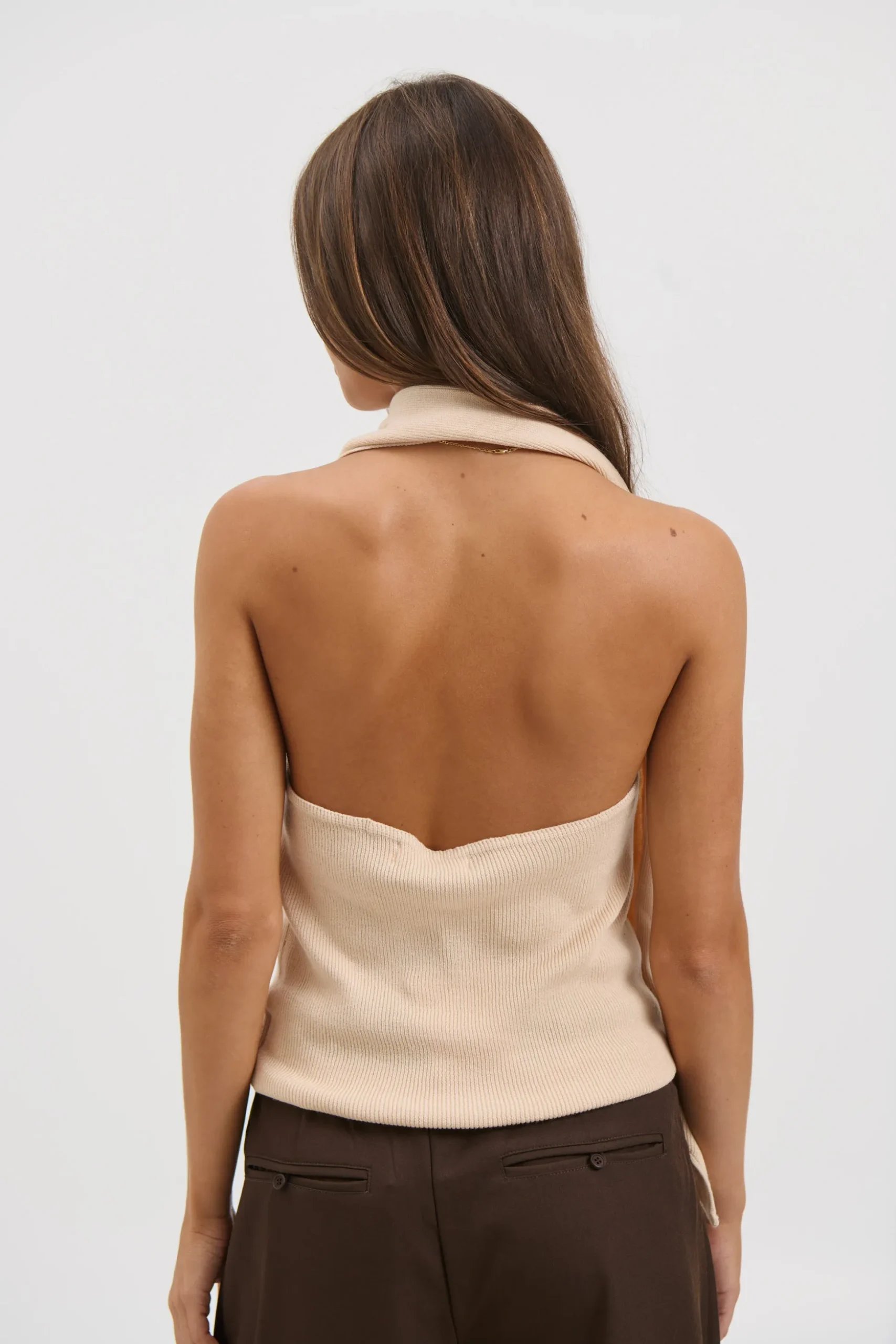 Kelsey Top Beige