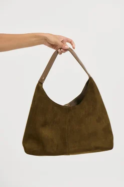 Kenny Suede Bag Olive